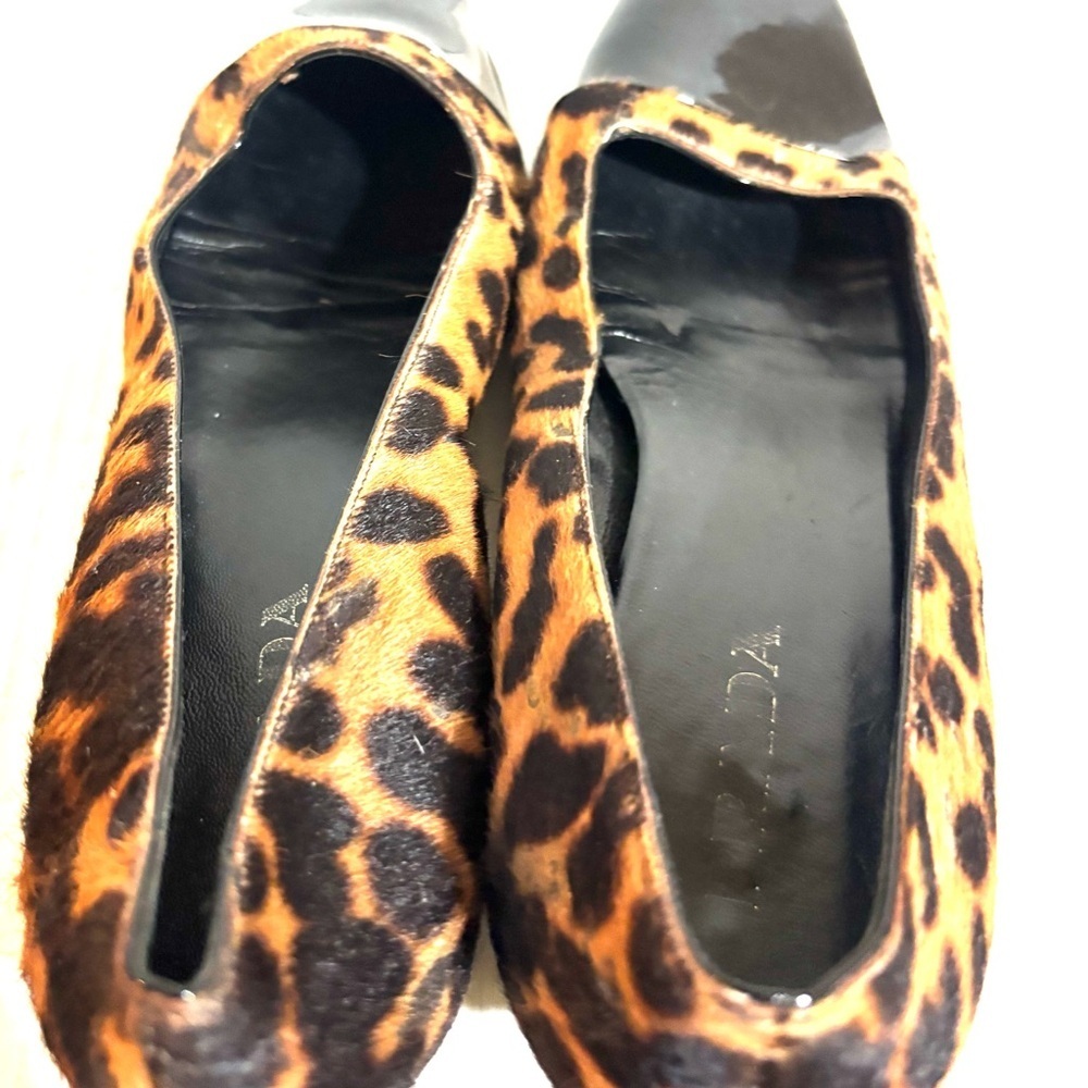 Prada ponytail pumps  brown animal print Women's Shoes with Black Accents - Picture 12 of 12